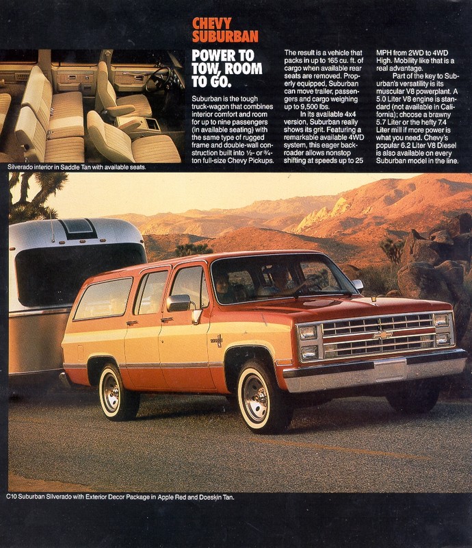 1985 Chevrolet Trucks Brochure Page 10